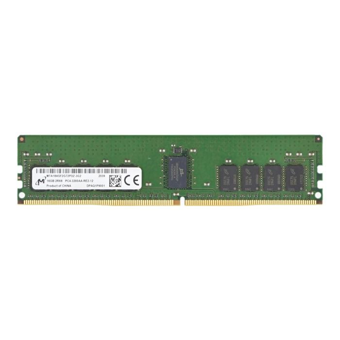 16GB 2Rx8 DDR4 RDIMM 3200MHz MTA18ASF2G72PDZ-3G2