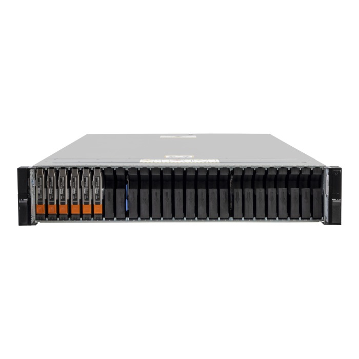 Baie de stockage Dell PowerStore 500T avec, 2x Module d'E/S double (4x10/25GbE SFP28), 12x 1.92TB SSD NVMe, Rails, Façade