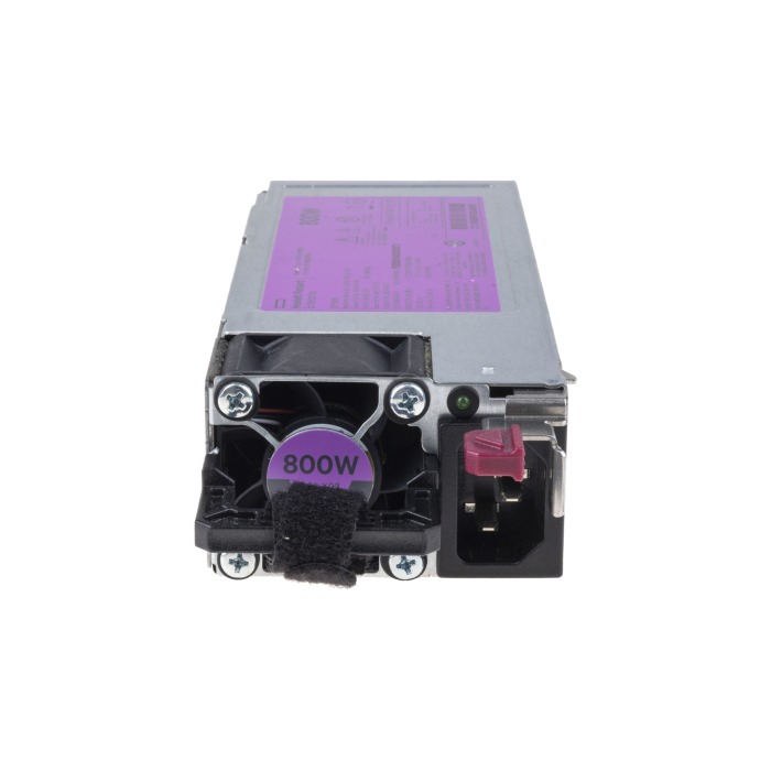Bloc d'alimentation HPE Chicony 800W F2R Normal Flow 100-240V AC 80+ Platinum 865412-501