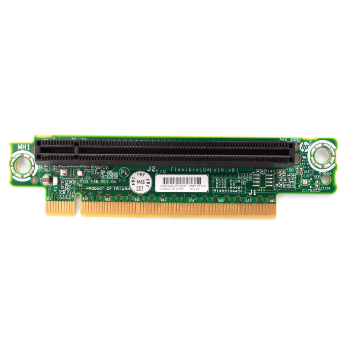 Bracket with Riser HPE ProLiant SL210t G8 PCI-E 3.0 x16 735973-001