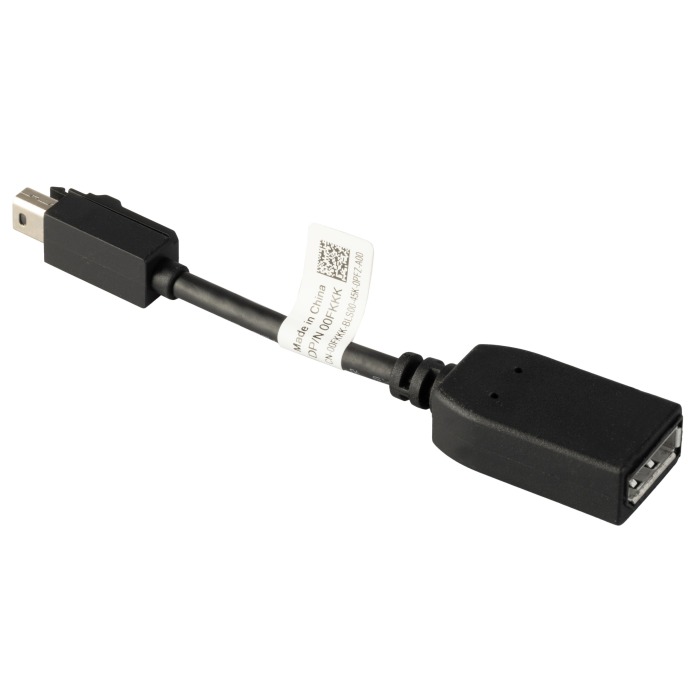 Câble Dell OEM DisplayPort (F) pour Mini DisplayPort (M) Dongle Adaptateur cable 0FKKK