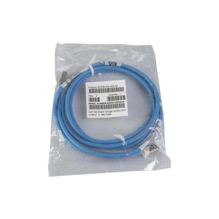 Câble EMC CAT 6A RJ45 10GigE SHIELDED 2M 038-004-309-00