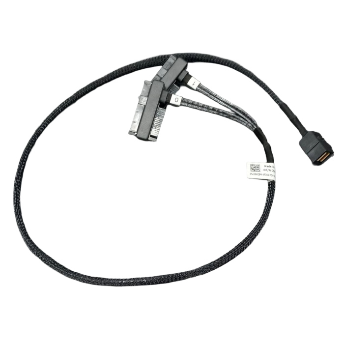 Câble SAS Dell Precision T5820 T7820 contrôleur RAID SFF-8643 vers 2xSFF-8680 9W28M