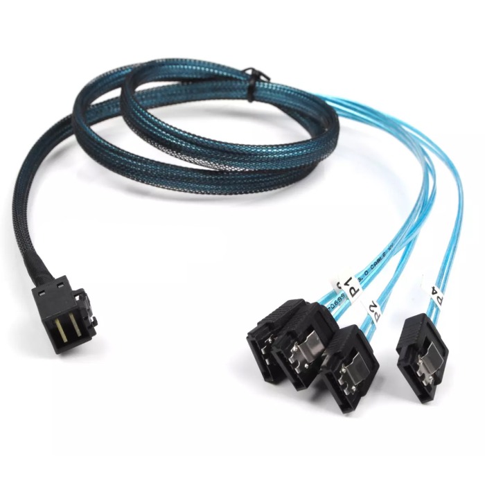 Câble SAS Dell Precision T5820/T7820 SFF-8643 do 4xSATA K0WKF