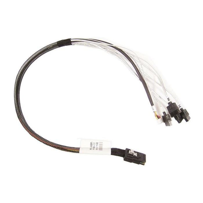 Câble SAS Intel P4208CP HSBP SFF-8087 pour 4xSATA 1xPWR G14989-003