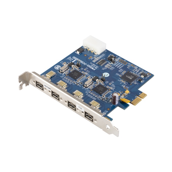Carte 4x IEEE 1394b FireWire 800 PCI Express FWBX2-PCIE1XE220