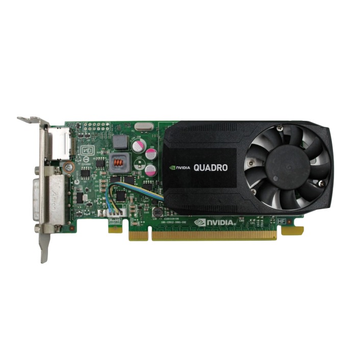Carte graphique HP NVidia Quadro K620 2GB GDDR3 PCI-E 2.0 x16 HHHL 45W 764898-001
