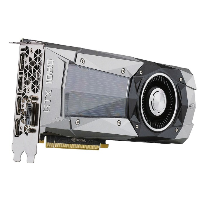 Carte graphique NVidia GeForce GTX 1080 8GB GDDR5X Founders Edition PCIe3.0x16 900-1G413-0000-000
