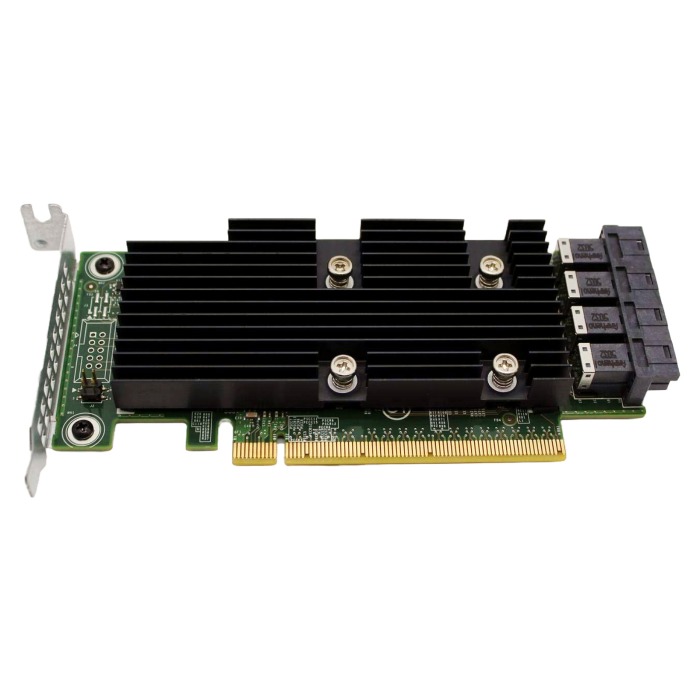 Carte HBA NVMe Dell Express Flash Extender Adapter PCI-E 3.0 x16 4xSFF-8643 GY1TD