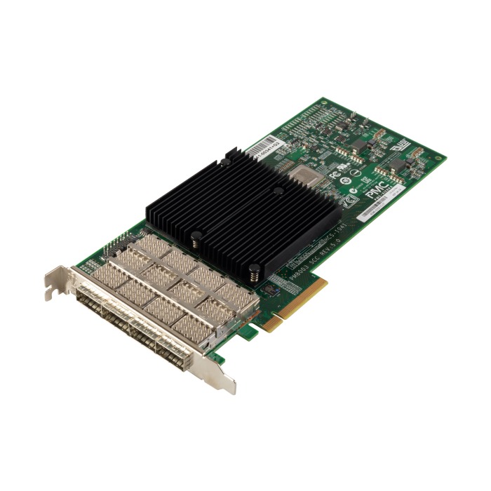 Carte HBA SAS Netapp PM8003 Adapter PCIe 2.0x8 4x QSFP SFF-8436 6Gb SAS 111-00341+G2