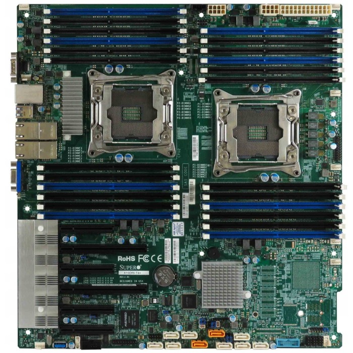 Carte mère Supermicro 24x DIMM Dual socket R3 X10DRI-T4+