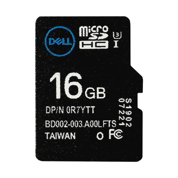 Carte Micro SDHC Dell 16GB R7YTT