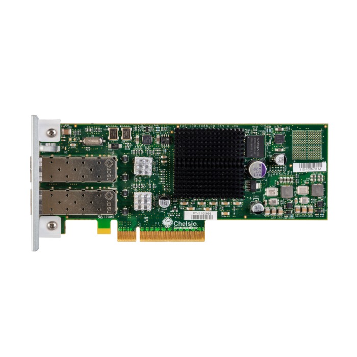 Carte réseau Chelsio 2x10GbE SFP+ PCIe 3.0 x8 ADAPTER 110-1088-30