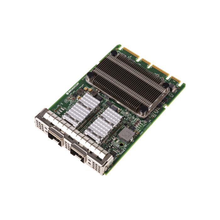 Carte réseau Dell Broadcom BCM57414 2x10/25GbE SFP28 PCIe 3.0 OCP NHN45