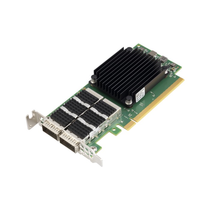 Carte réseau Dell Mellanox ConnectX-6 Dx 2x100GbE QSFP56 PCIe 4.0x16 F6FXM