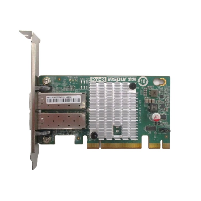 Carte réseau Inspur 2x10GbE SFP+ PCIe 2.0 x8 ADAPTER YZCA-00431-102