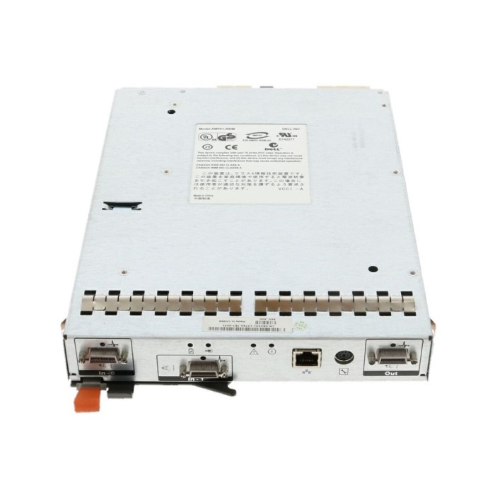 Contrôleur de baie de stockage Dell PowerVault MD3000i 512MB 1x1GbE RJ45 2xSFF-8470 SAS P2GW4