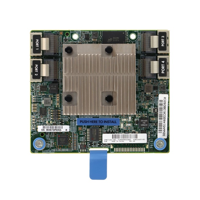 Contrôleur RAID HPE Smart Array P816i-a SR Gen10 4GB 6Gb SATA PCIe 3.0x8 869083-B21