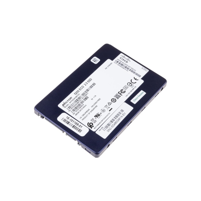 Disque dur Cisco 480GB SSD SATA 6G 2.5" TLC RI AES-256 UCS-SD480GM1X-EV
