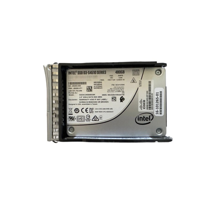 Disque dur Cisco 480GB SSD SATA 6G 2.5" UCS-SD480G6I1X-EV