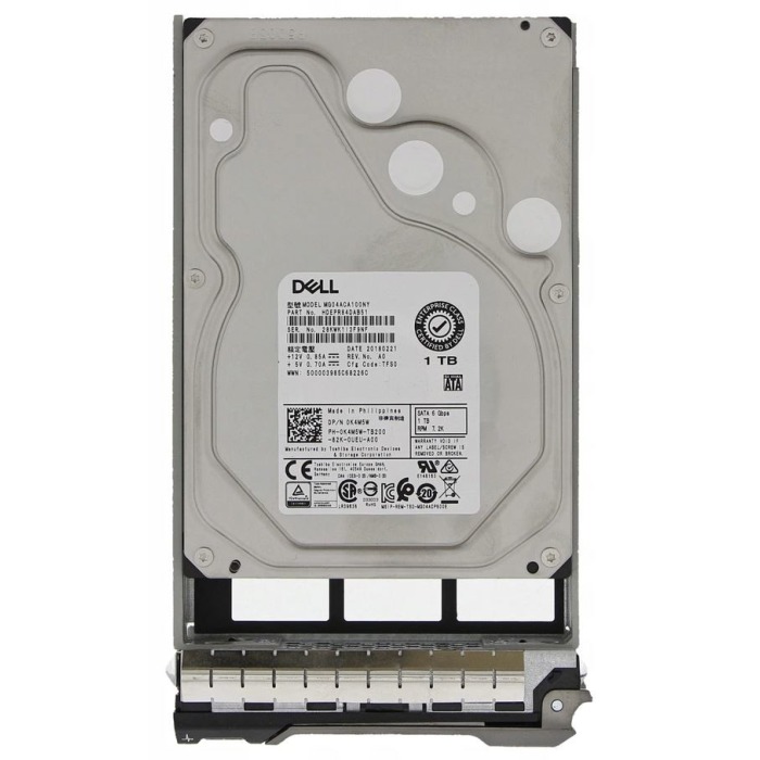 Disque dur Dell 1TB HDD SATA 6G 3.5" K4M5W