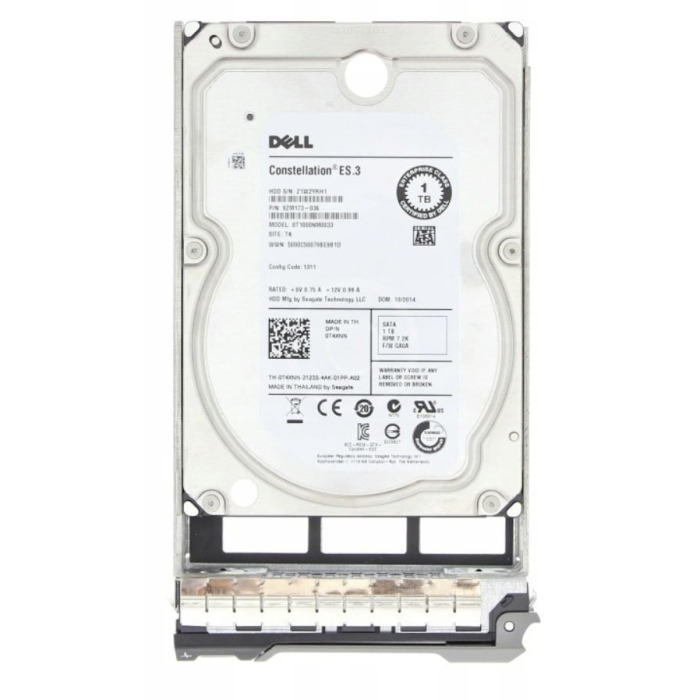 Disque dur Dell 1TB HDD SATA 6G 3.5" T4XNN