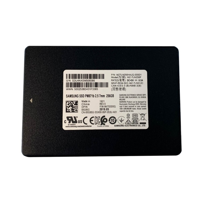 Disque dur Dell 256GB SSD SATA 6G 2.5" 0G95G