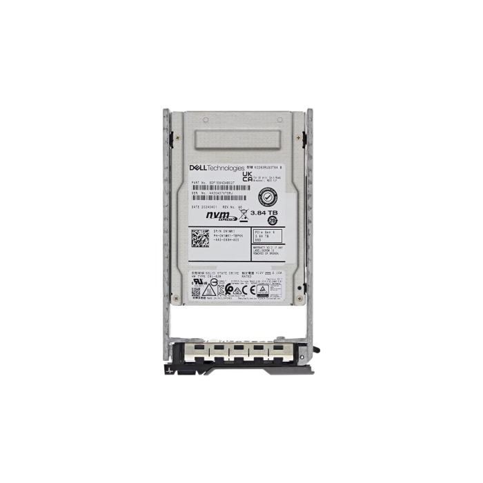 Disque dur Dell 3.84TB SSD NVMe PCIe 4.0 2.5" TLC RI N1MK1