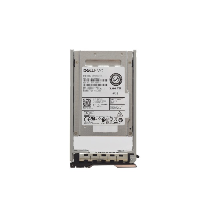 Disque dur Dell 3.84TB SSD SAS 12G 2.5" TLC MU X78JM