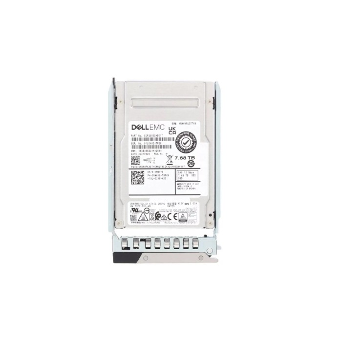 Disque dur Dell 7.68TB SSD SAS 12G 2.5" RI 5MHY8