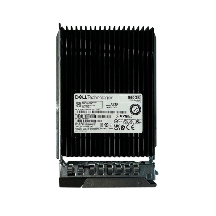 Disque dur Dell 960GB SSD NVMe PCIe 4.0x4 U.2 2.5" RI KXT48