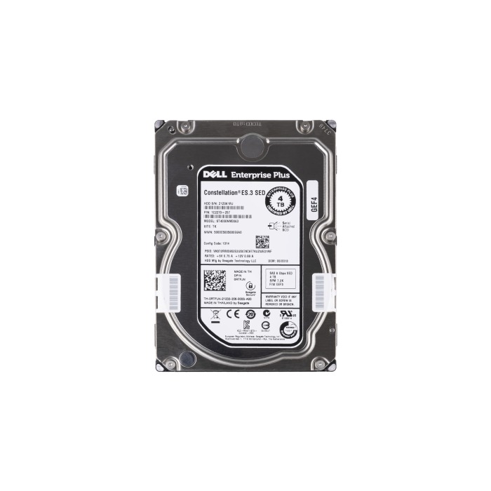 Disque dur Dell Compellent 4TB HDD SAS 6G 3.5" RTFJN-CMP+
