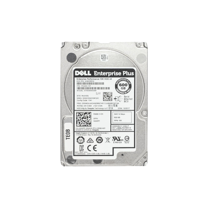 Disque dur Dell Compellent 600GB HDD SAS 12G 2.5" 33KFP-CMP+