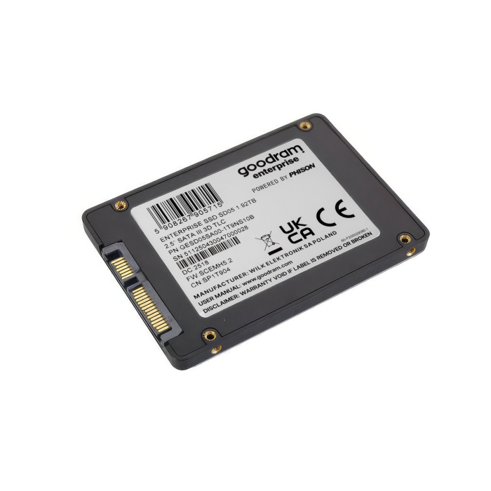 Disque dur Goodram Enterprise 1.92TB SSD SATA 2.5" RI GESD05SA00-1T9NS10B