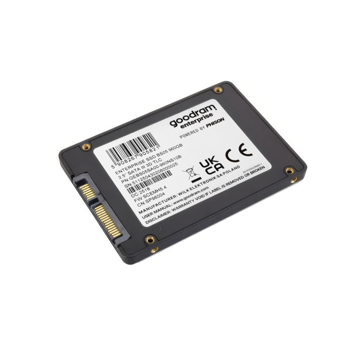 Disque dur Goodram Enterprise 960GB SSD SATA 6G 2.5" RI GEBS05SA00-960NS10B