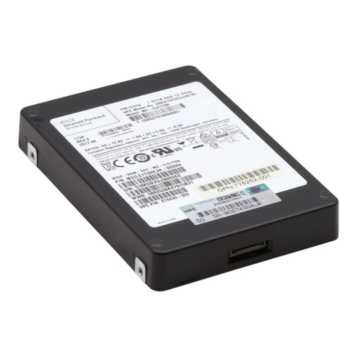 Disque dur HPE 1.92TB SSD SAS 12G 2.5" TLC RI 874430-002
