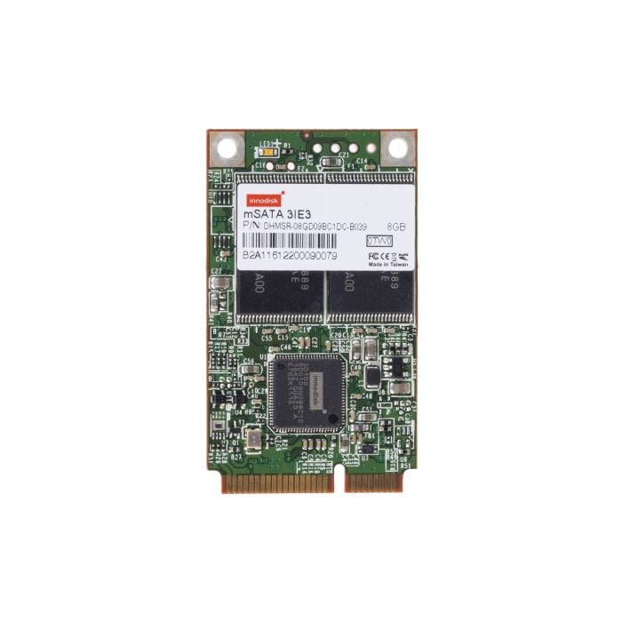 Disque dur Innodisk 3IE3 8GB SSD SATA 6G mSATA SLC DHMSR-08GD09BC1DC