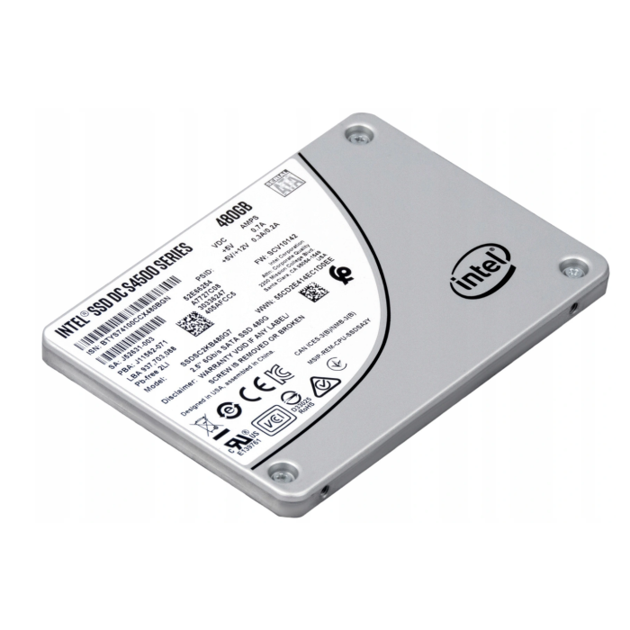Disque dur Intel 480GB SSD SATA 6G 2.5" TLC SSDSC2KB480G7