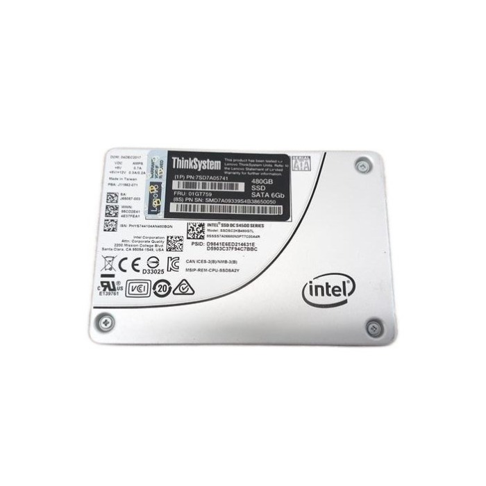 Disque dur Lenovo 480GB SSD SATA 6G 2.5" 7SD7A05741