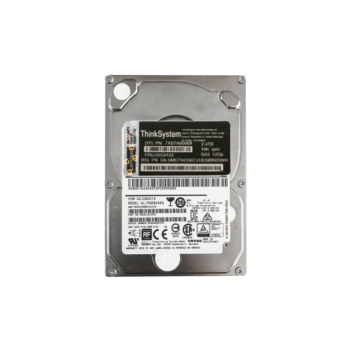 Disque dur Lenovo ThinkSystem 2.5" HDD 2.4TB 10K SAS 12Gb 7XB7A00069