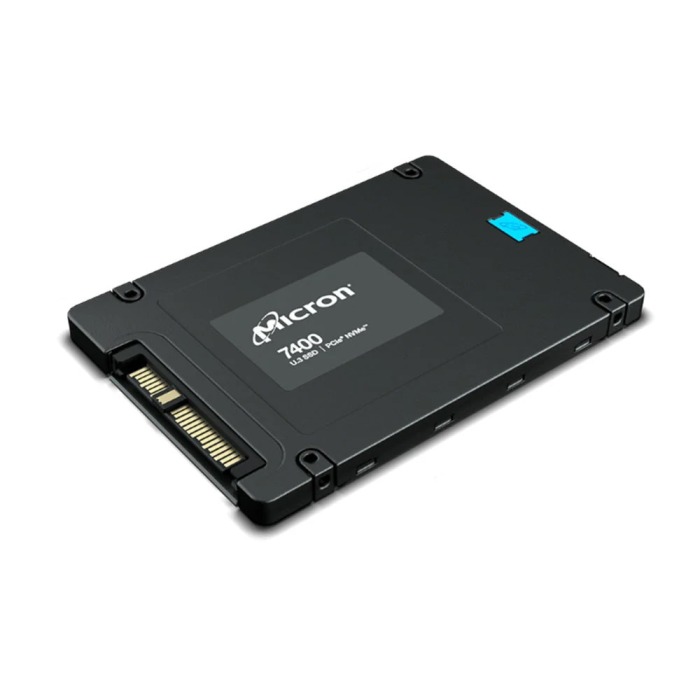 Disque dur Micron 7.68TB SSD NVMe PCIe 4.0x4 U.3 2.5" TLC RI MTFDKCB7T6TDZ-1AZ1ZABYY