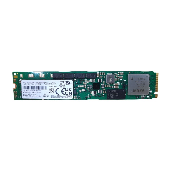 Disque dur Samsung 3.84TB SSD NVMe PCIe 3.0x4 M.2 22110 TLC MZ1LB3T8HMLA-00007