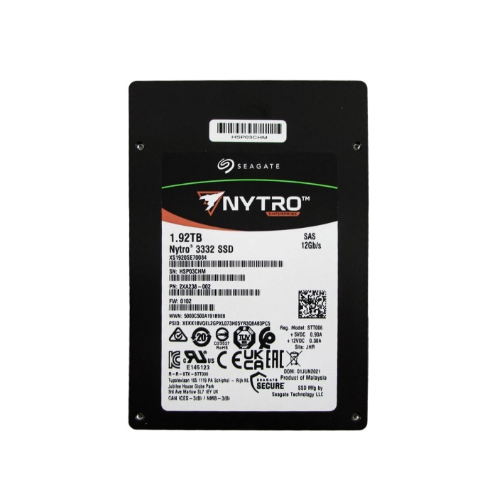 Disque dur Seagate 1.92TB SSD SAS 12G 2.5" TLC RI XS1920SE70084