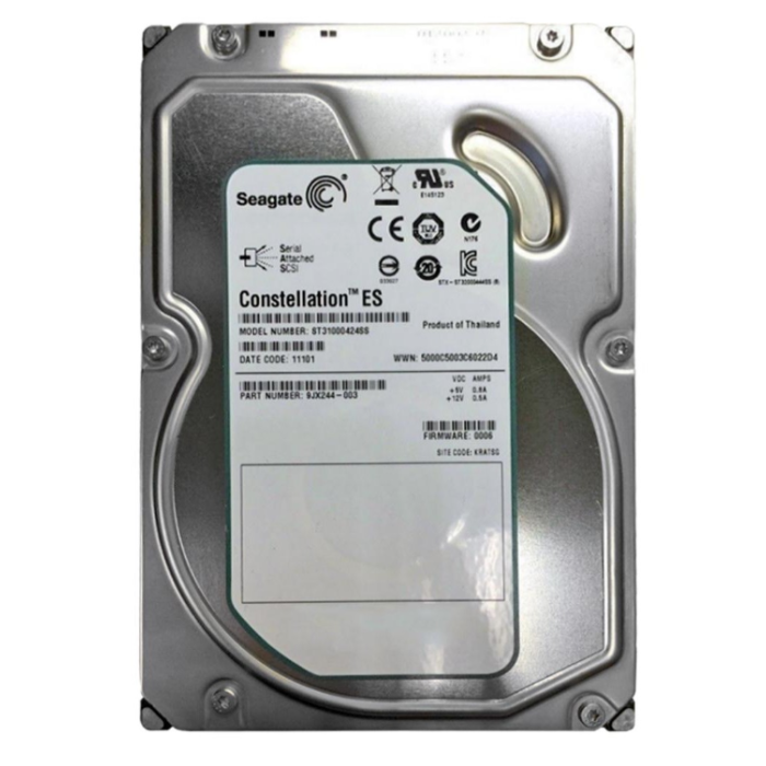 Disque dur Seagate 1TB HDD SAS 6G 3.5" 9JX244-003