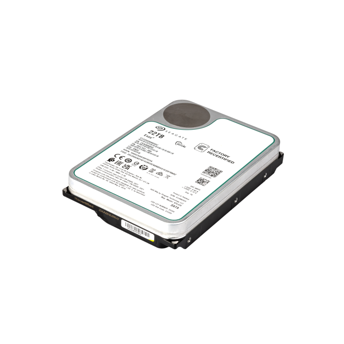 Disque dur Seagate 22TB 7.2K HDD SATA 6G 3.5" 512e 512MB 3WC103-886