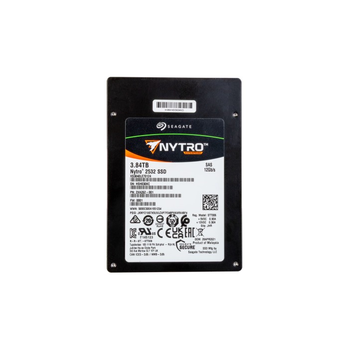 Disque dur Seagate 3.84TB SSD SAS 12G 2.5" TLC MU 2XA262-001