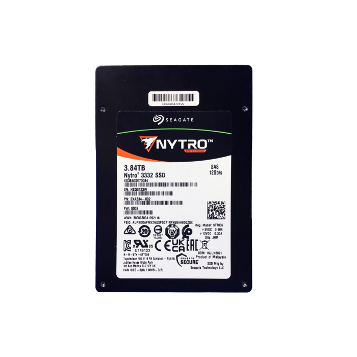 Disque dur Seagate 3.84TB SSD SAS 12G 2.5" TLC RI XS3840SE70084