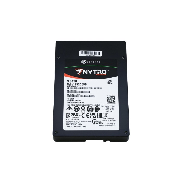 Disque dur Seagate 3.84TB SSD SAS 2.5" TLC MU XS3840LE70124
