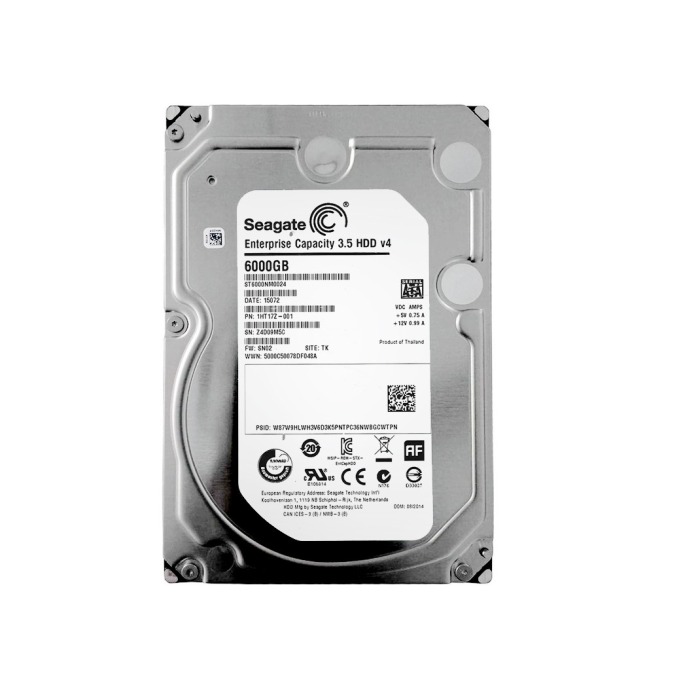 Disque dur Seagate 6TB 7.2K HDD SATA 6G 3.5" 512e 128MB 1HT17Z-101