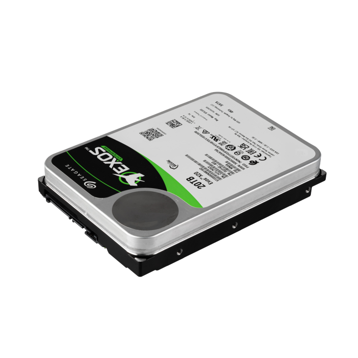 Disque dur Seagate Exos X20 20TB 7.2K HDD SATA 6G 3.5" 4KN 3G3142-403